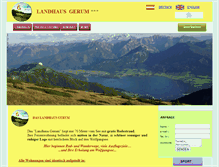 Tablet Screenshot of landhaus-gerum.at